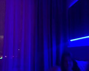 ritafox rips clothes for horny striptease fingering closeup fetish blast!