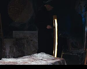 i'm layla scarlett the italian babe frozen bent over fucked hard in security uniform creampie dripping