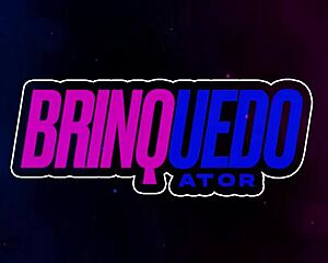 Hubby films bareback pussy and ass fuck on trembling legged Fortaleza teen