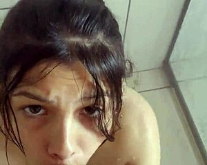 Wife Deepthroats Cock POV Till Cum Gulps Down Throat