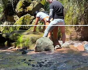 Amateur Couple Fucks with Stepmom by River