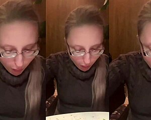 Asmr Dinner Experience in Cozy Restaurant with Glasses