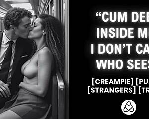 omg she hops on my cock riding wild in train creampie exhibitionist style 💦🚂