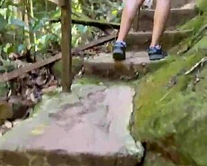 whoa taking stranger's cum in peruvian jungle part 1 of 4