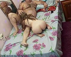 hairy bodybuilder devours super young lingerie teen