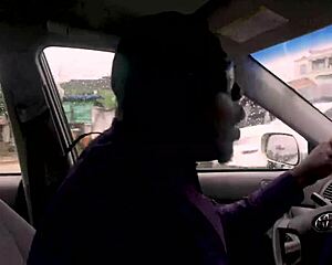 Think this juicy Nigerian ass can bounce on that thick monster cock all night?