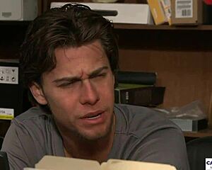 Two Lesbians Devour Massive Cock Hungrily!