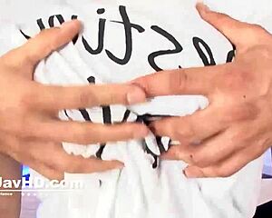 watch ruru kashiwagi slurp cocks and take nasty creampies from gangbang beasts!