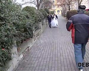 Loan Manager Fucks Desperate Bride for Debt Relief!