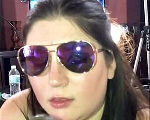 succulent samantha gulps down black monsters creamy facial cumshot deepthroat slut whore