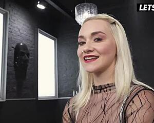 😈 blonde 18+ teen dominated hard by monster cock in tight pussy her limit reached cumshot riding blowjob