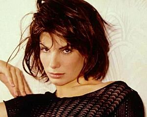 Sandra Bullock's Legs Spread Wide in Ultimate Cumshot Blowjob Compilation