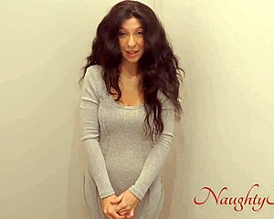 Hot Neighbor Begs for Creampie Since Husband Can't Impregnate Her