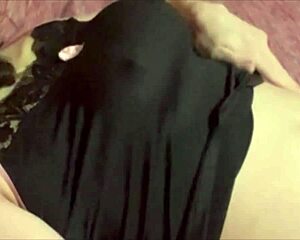 Amateur cums hard multiple times riding her favorite dildo toy