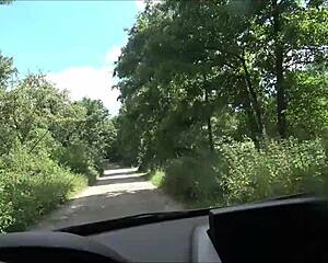 hey take me to berlin as ao tramp slut big tits blonde creampie car outdoor pov