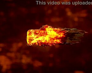 Piss-Drenched Milana Milka Gapes Big Ass on Monster Cock Anal Orgasm