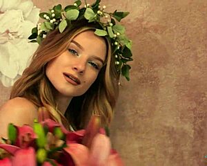 Roxy shaw petite blonde model bares small tits and amazing body