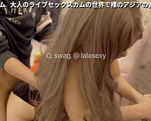 lalasexy chinese wife bent over doggystyle blowjob bliss