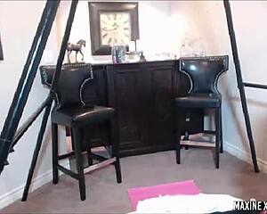 Maxine X's College Uniform Hides Dildo Deep in Her Dripping Asian Pussy Cravings