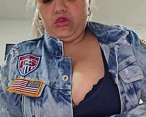 Blonde Whore Screams for Black Cock to Break Her Ass?