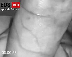 amateur housewife in housecoat drops to knees sucks cock spreads tits on sofa