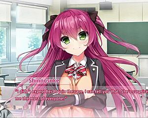 nayuta endures real hentai dt with matsuri in part 42 route 3 cumshot