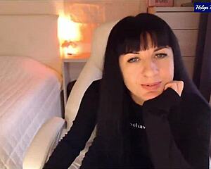 i crave helga's naughty sweet striptease with pussy vibrator vibes