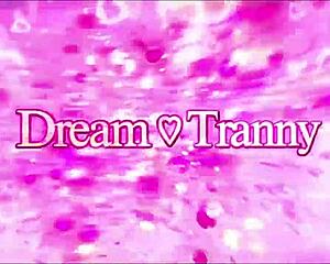 tranny bella atrix rides dick bareback till cumming in mouth crossdressing