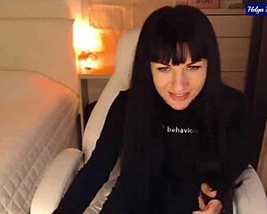 i crave helga's naughty sweet striptease with pussy vibrator vibes