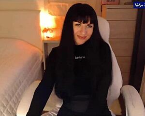 i crave helga's naughty sweet striptease with pussy vibrator vibes