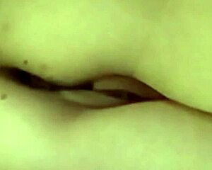 sissy brunette's oiled big ass gets submissive happy ending massage