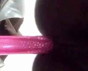 hey sexy ebony shemale take that monster cock up your big ass now