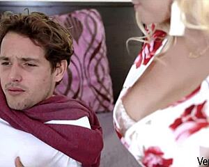 blonde blue eyed vanessa cage... my milf mommy crush grindin on me in that cage uh