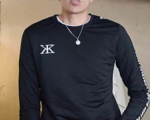 Watch me stroke my massive cock hard in the village shadows