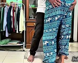 indonesian hijab stepsis caught with dildo craves dp!