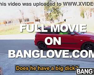 tabatha's sexy underwear sparks wild public outdoor pounding with petite teen