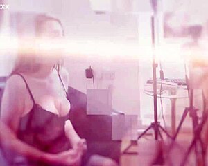 british alt college girl secretly strokes her panties to shuddering orgasm.