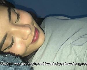 skinny latina stepsis rides hard creampie homemade fuck