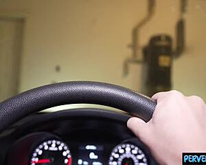 Arabic Milf's Big Tits Bounce as She Seduces Russian Driver for Deepthroat and Tight Pussy Ride