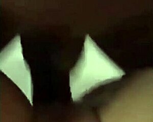 Teen films lover's cock pounding her wet pussy sans boyfriend