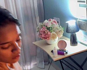 my young girlfriend cums so hard and wet just for me in bed