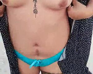 Ever Teased Your Tits And Ass On A Mexican Beach?