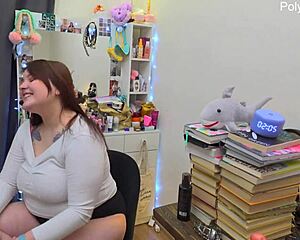 you can't see him but hear me moan as i pleasure his cock off camera