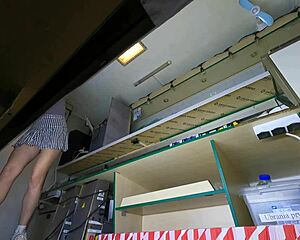 one day this silly hot blonde slut finds my hidden cam while i fuck her wet shaved pussy