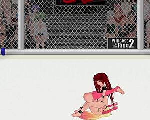 princess of the ring 2 sees paris clash hard against ember in street wrestling bout