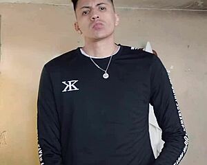 Watch me stroke my massive cock hard in the village shadows