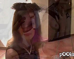 flexible teen sluts bent over for deepthroat doggystyle