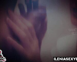 italian old man gets jerked off by sexy european retirement home slut