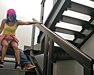 dude that neighbor chick wanted a quickie on the stairs we almost got busted no way