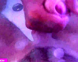 I get so horny stroking that monster cock with my feet in amateur footjob